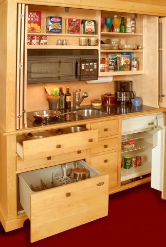 Mini-Kitchens: Kitchens for a Tiny Space | YesterTec Kitchen Works